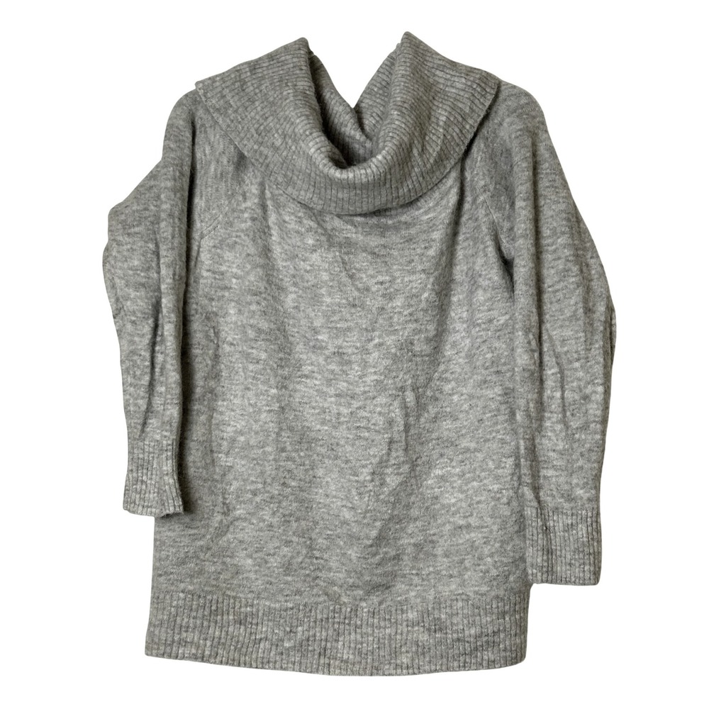 Wilfred Free Women's Turtleneck Sweater L – Italian Yarn,‎ Cozy Ribbed Knit